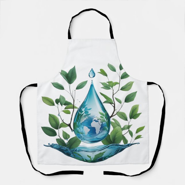 World Water Day Apron (Front)
