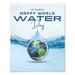 World Water Day Photo Print