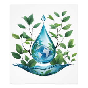 World Water Day Photo Print