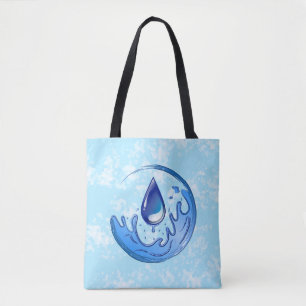World Water Day Save Water Save Earth Tote Bag