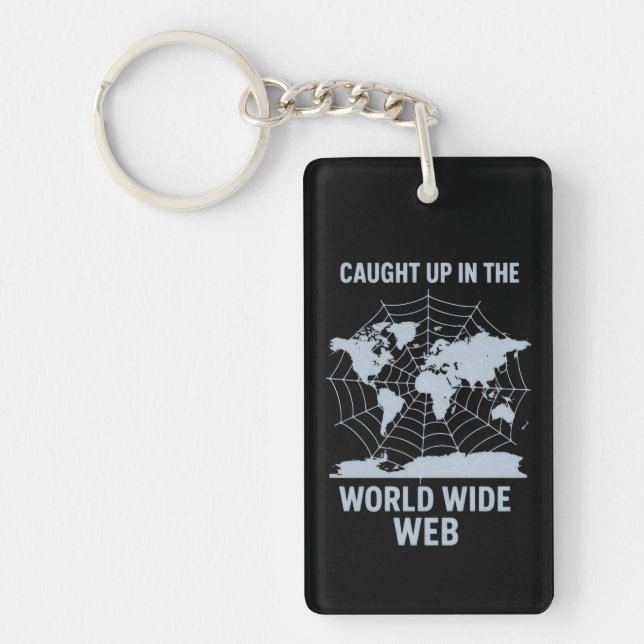 World Wide Web Keychain (Front)