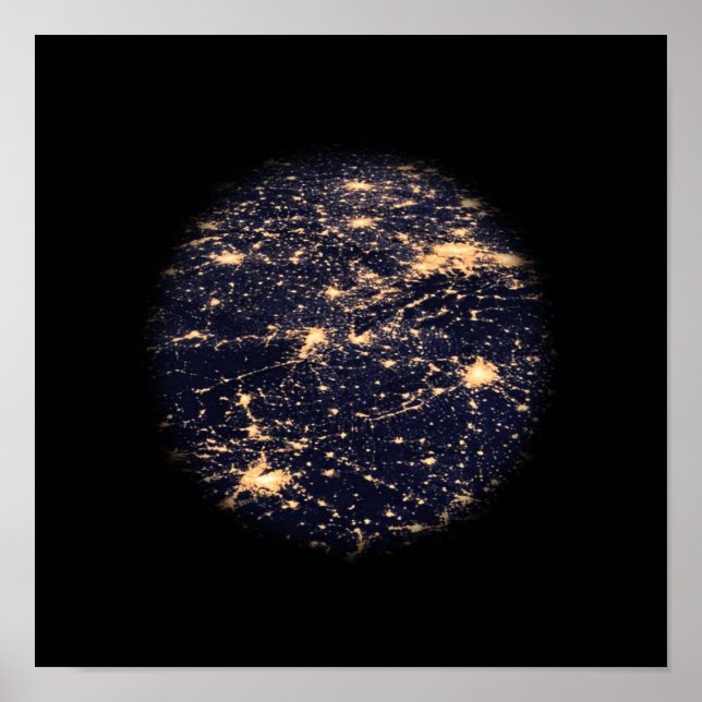 World Wide Web of Light Network Poster (Front)