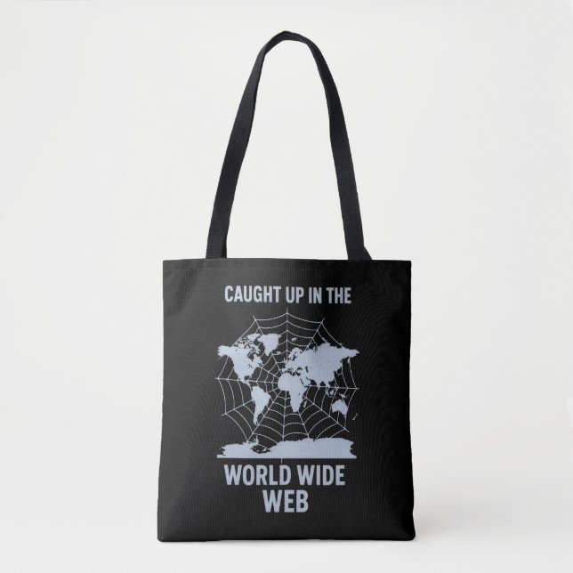 World Wide Web Tote Bag (Front)