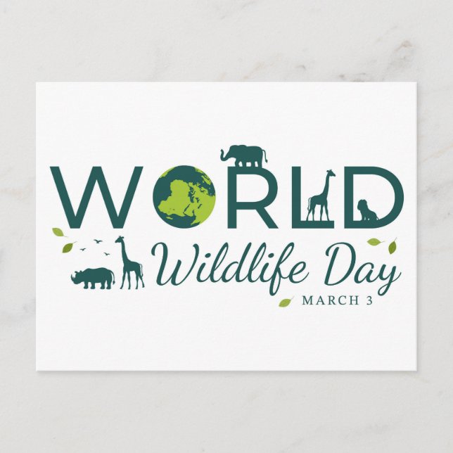World Wildlife Day Postcard (Front)