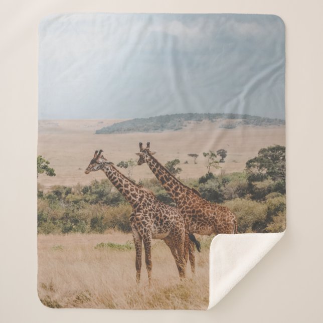 WORLD WILDLIFE DAY SHERPA BLANKET (Front)