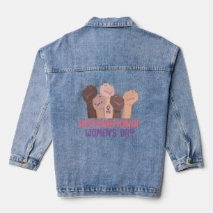 World Women's Day of pride Denim Jacket