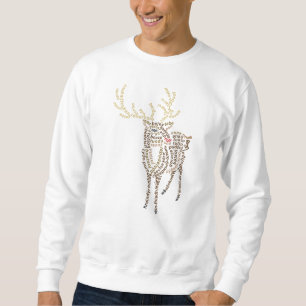 World Word Reindeer Sweatshirt