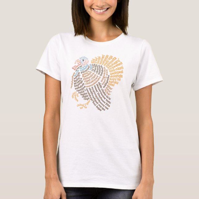 World Word Wild Turkey T-Shirt (Front)
