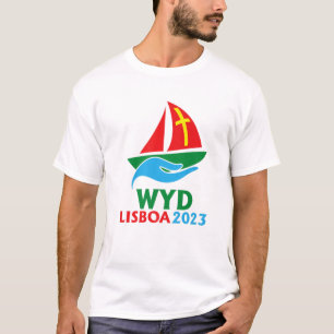 World Youth Day 2023 Drawing Inspired JMJ WYD T-Shirt