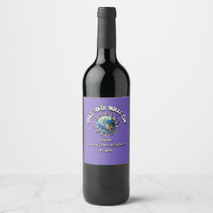 World Youth Skills Day. Youth Tomorrow's Leaders. Wine Label