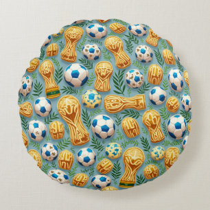WorldCup Round Cushion