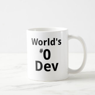 World's #0 Dev Mug Dual-sided