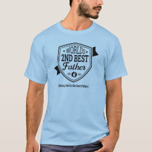 World's 2nd Best Father T-Shirt