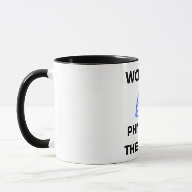 World's 2nd Best Physical Therapist 2 Mug (Left)