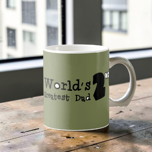 World's 2nd Greatest Dad Father's Day Mug