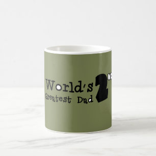 World's 2nd Greatest Dad Father's Day Mug