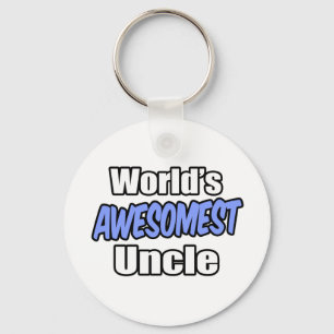 World's Awesomest Uncle Key Ring