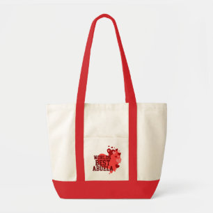 Worlds Best Abuela Personalised Tote Bag