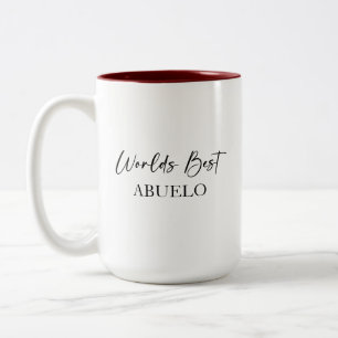 World's Best Abuelo & Most Loved Personalised Mug