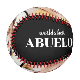 World's Best Abuelo We Love You Photo Collage  Baseball