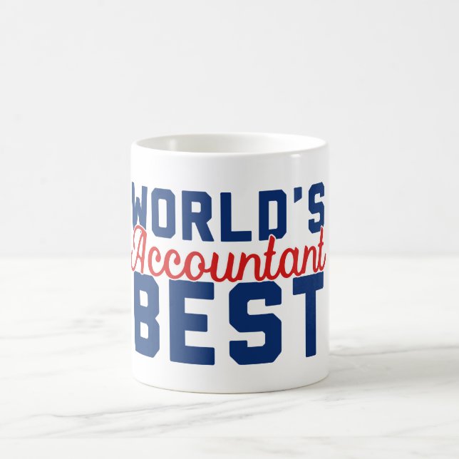 World's Best Accountant Coffee Mug (Center)