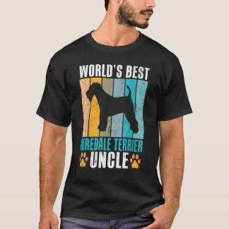 Worlds best Airedale Terrier Uncle T-Shirt