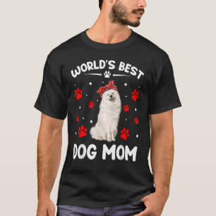 World's Best American Eskimo Dog Mum Mother's Day T-Shirt