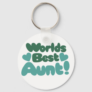 Worlds Best Aunt Key Ring