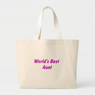 World's Best Aunt Tote Bag