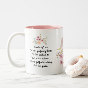 World's Best AUNTY MUG POEM, Personalised