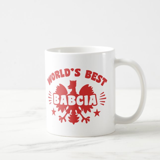 World's Best Babcia Coffee Mug (Right)