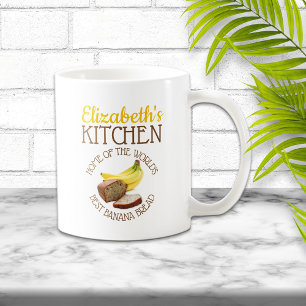 World's Best Banana Bread Coffee Mug