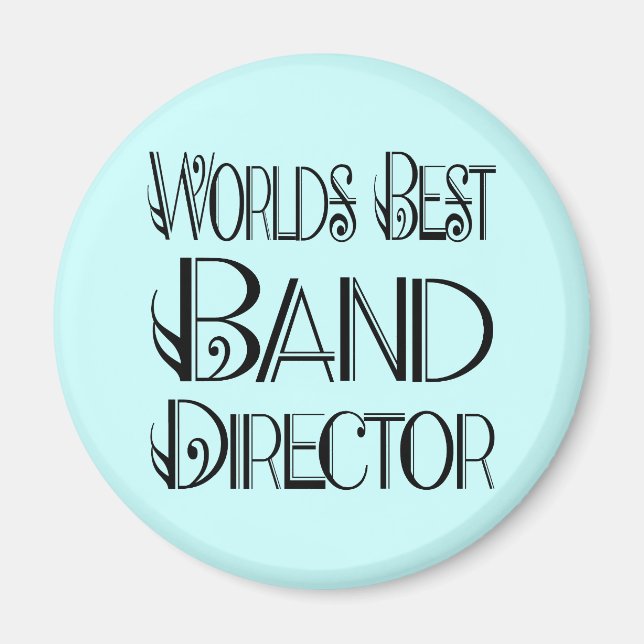 World's Best Band Director Magnet (Front)