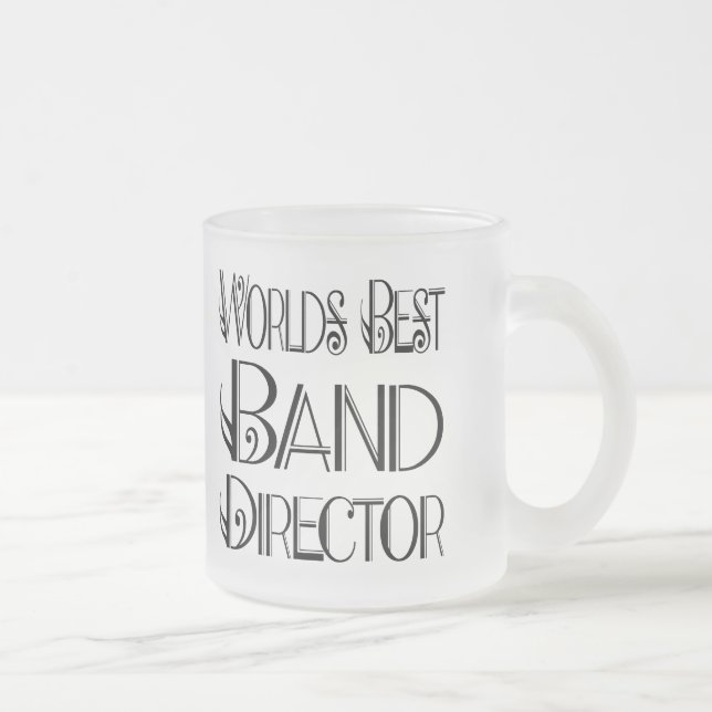 World's Best Band Director Mug (Right)