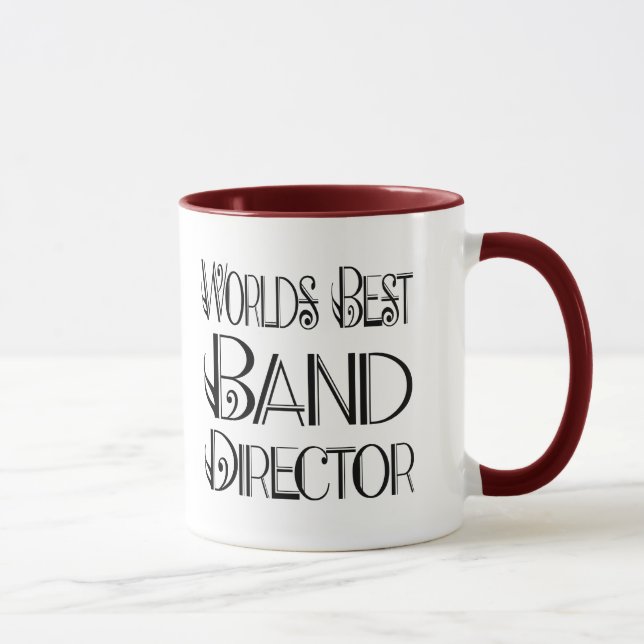 World's Best Band Director Mug (Right)