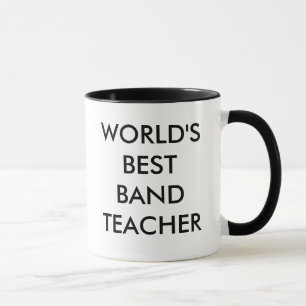 WORLD'S BEST BAND TEACHER MUG