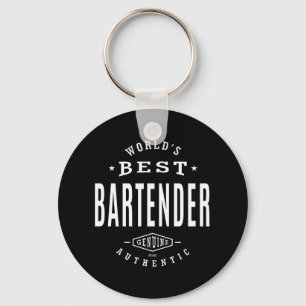 World's Best Bartender Key Ring