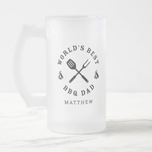 Worlds Best BBQ Dad Father's Day Gift Mug