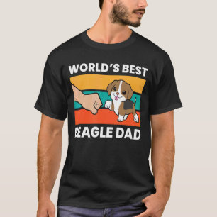 World's Best Beagle Dad Pet Beagle Papa T-Shirt