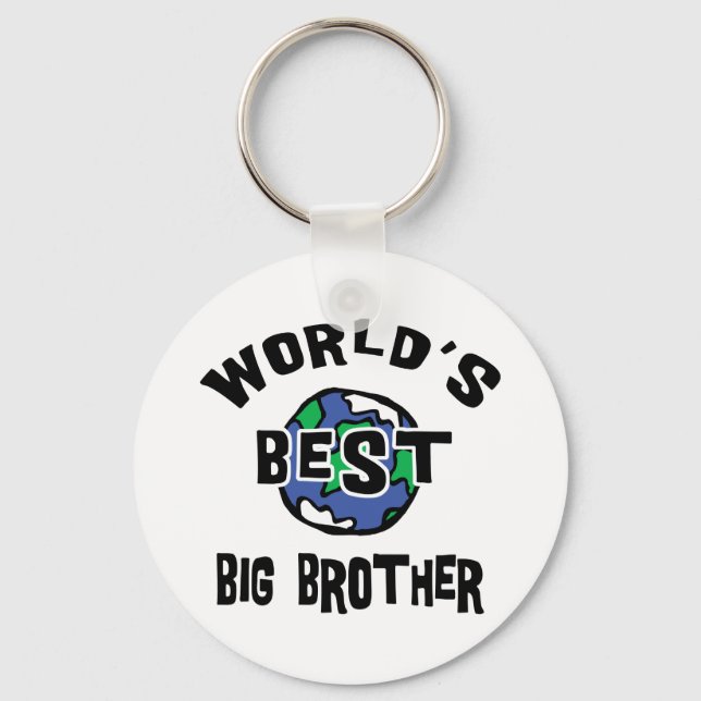 World's Best Big Brother Key Ring (Front)