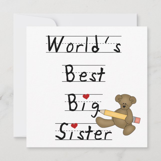 World's Best Big Sister Gifts (Front)