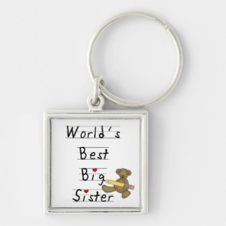World's Best Big Sister Gifts Key Ring