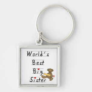 World's Best Big Sister Gifts Key Ring