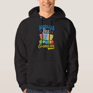 Worlds Best Bingo Grandma Bingo Queen Hoodie