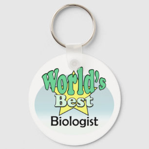 World's best Biologist Key Ring