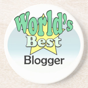 World's best Blogger Coaster