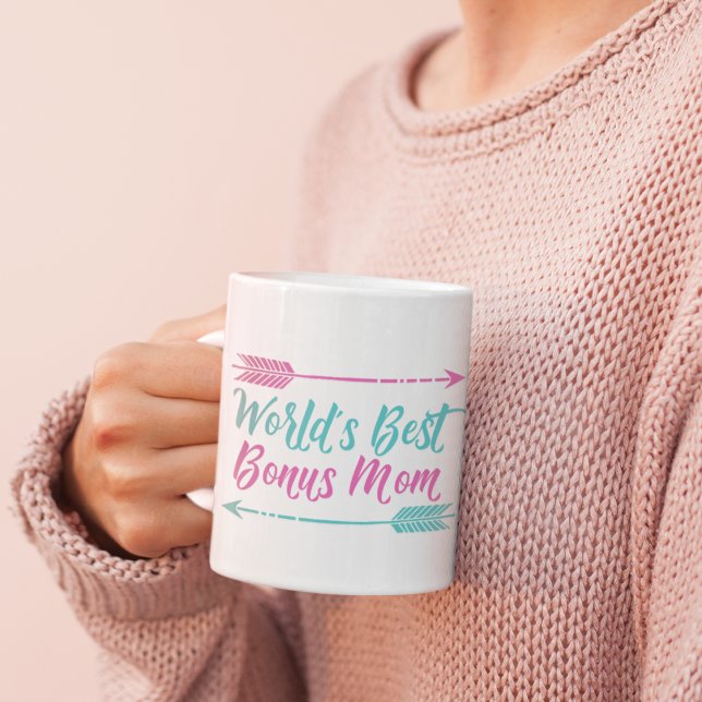 World's Best Bonus Mum Coffee Mug (Creator Uploaded)