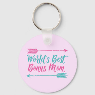 World's Best Bonus Mum Key Ring