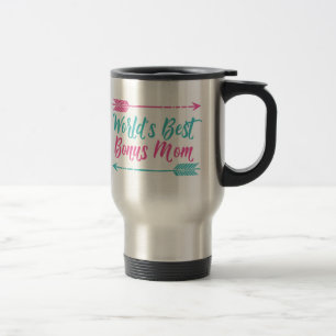 World's Best Bonus Mum Travel Mug