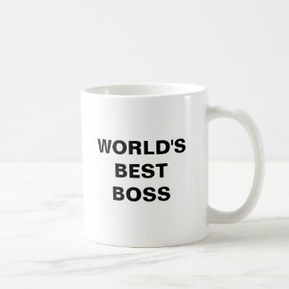 World's Best Boss Coffee Mug